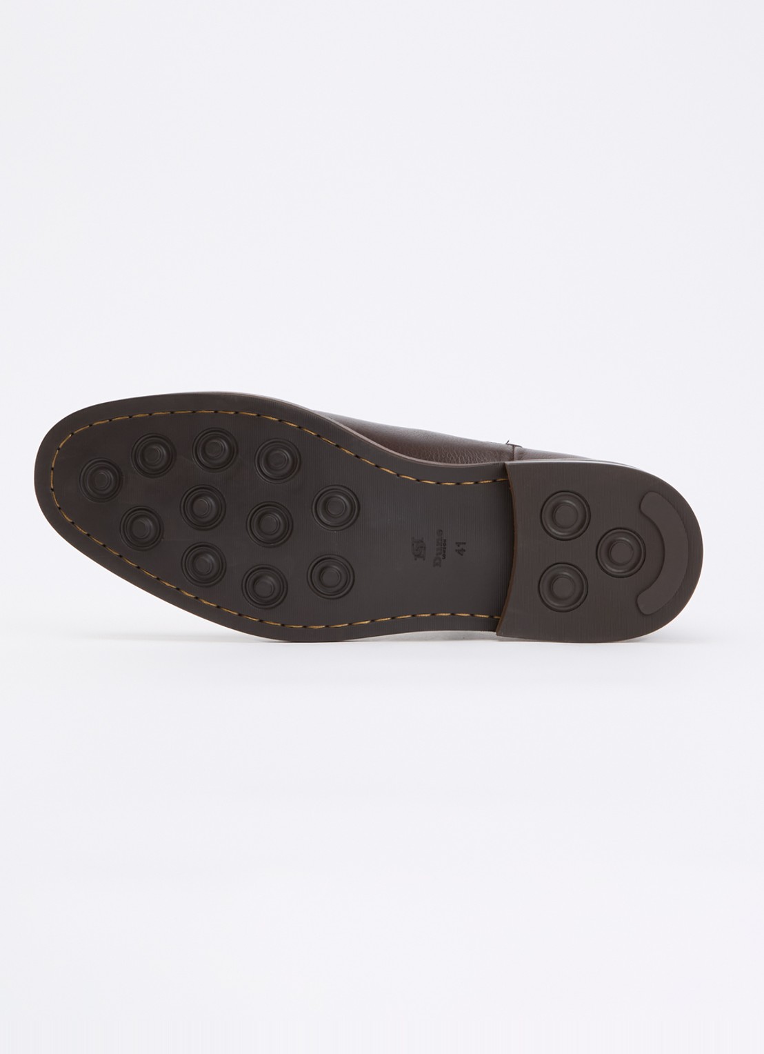 Dune London Maisen chelsea boot van leer - detail 4 bruin