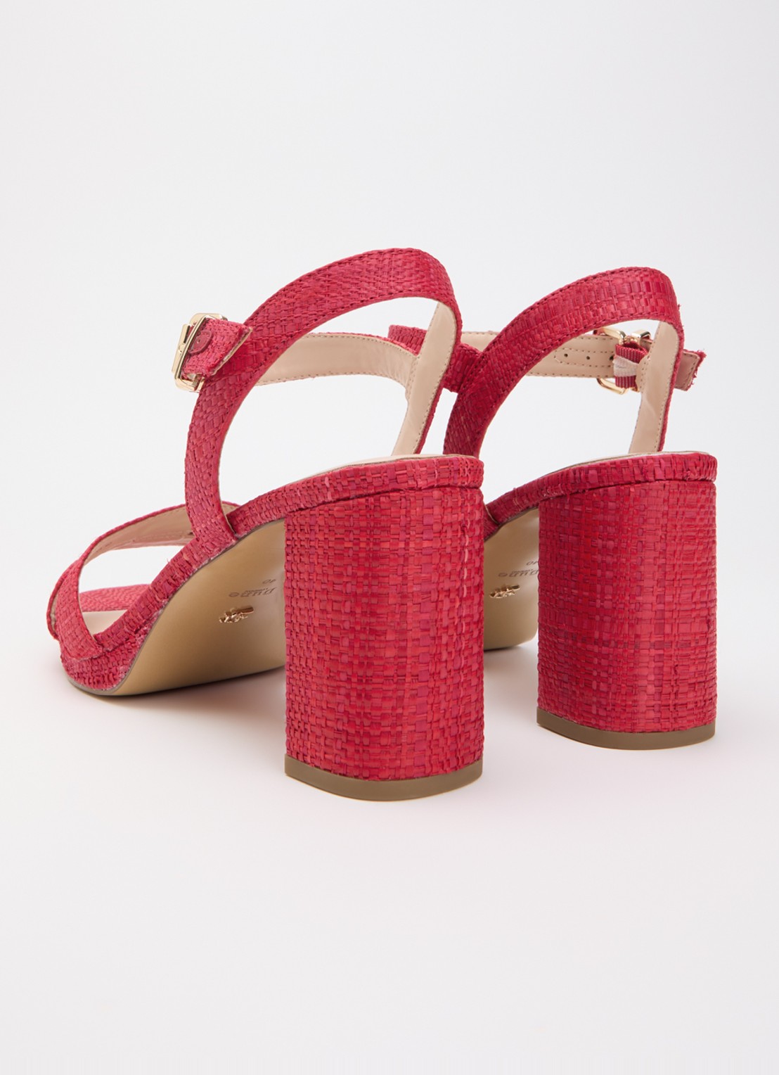 Dune London Manifesting sandalette - achterkant rood