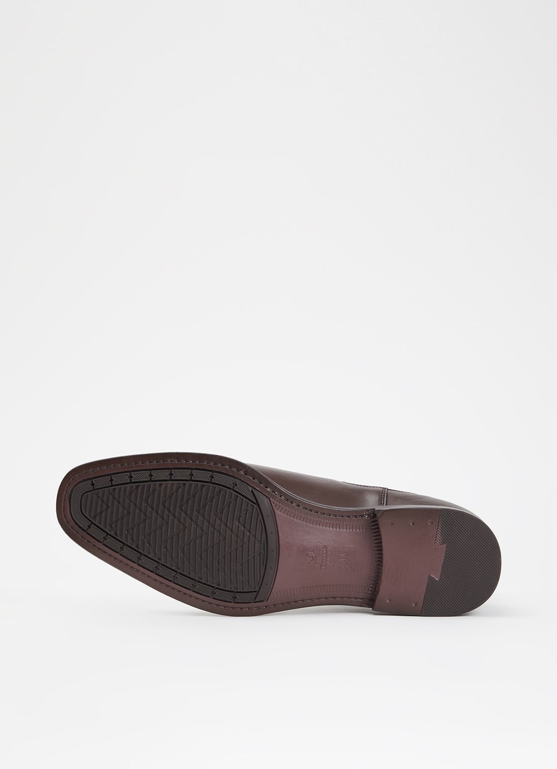 Dune London Matchin chelsea boot van leer - detail 4 donkerbruin