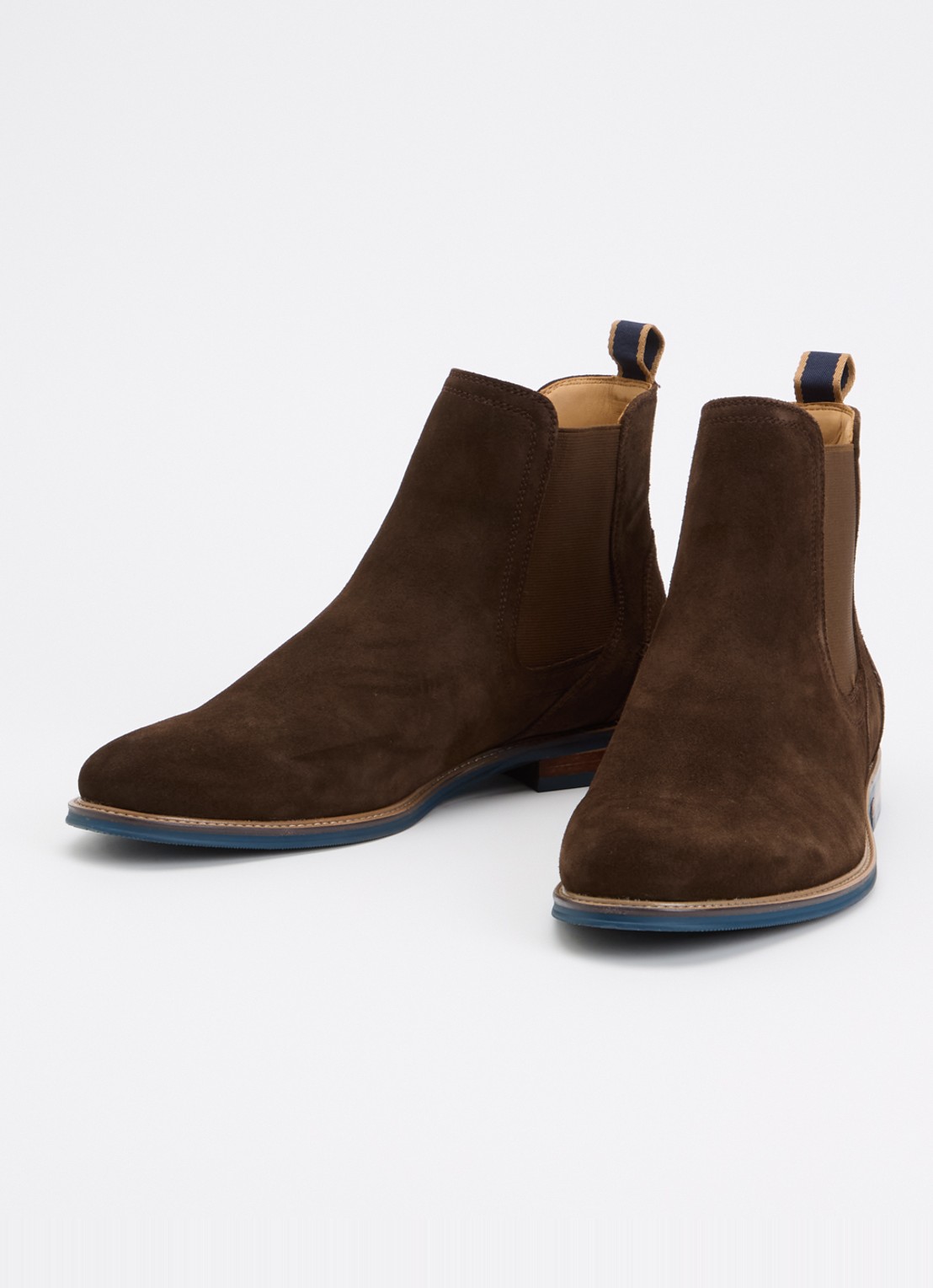 Dune London Mckinley chelsea boot - detail bruin