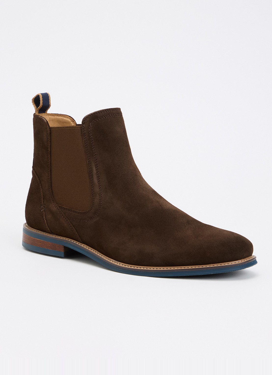 Dune London Mckinley chelsea boot - voorkant 3 bruin