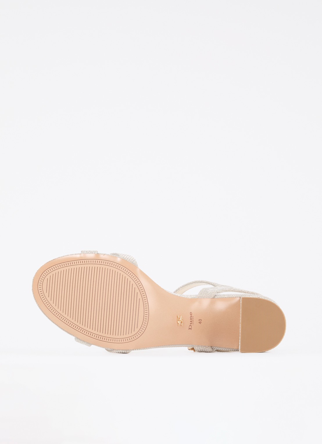 Dune London Merisa sandalette - detail 3 witgoud