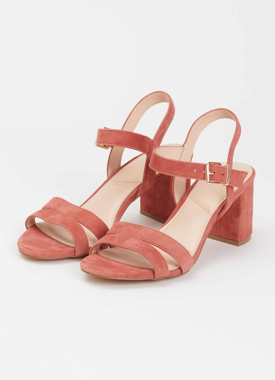 Dune London Merisa sandalette - detail 3 koraalroze