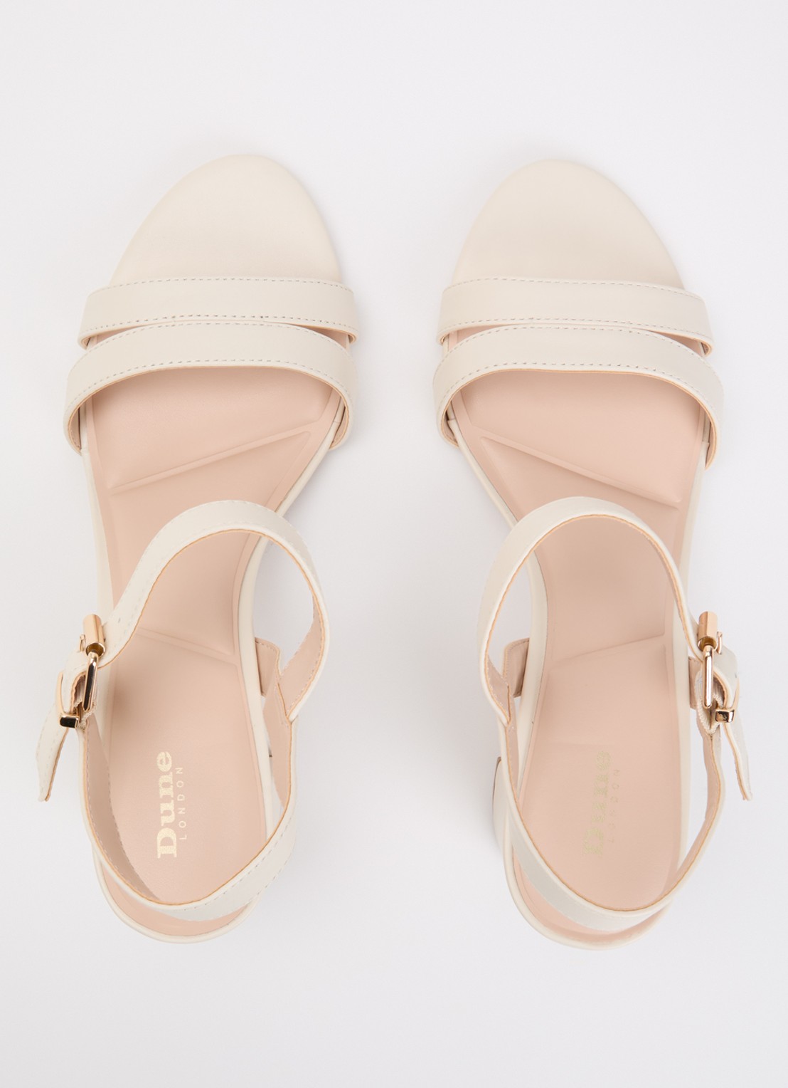 Dune London Merisa sandalette - detail 2 creme