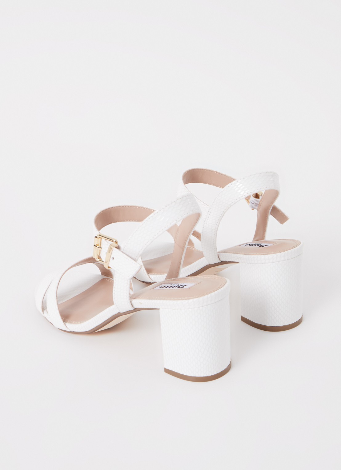 Dune London Merisa sandalette - detail 2 wit