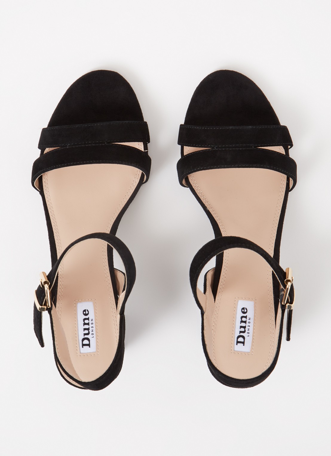 Dune London Merisa sandalette - detail 3 zwart