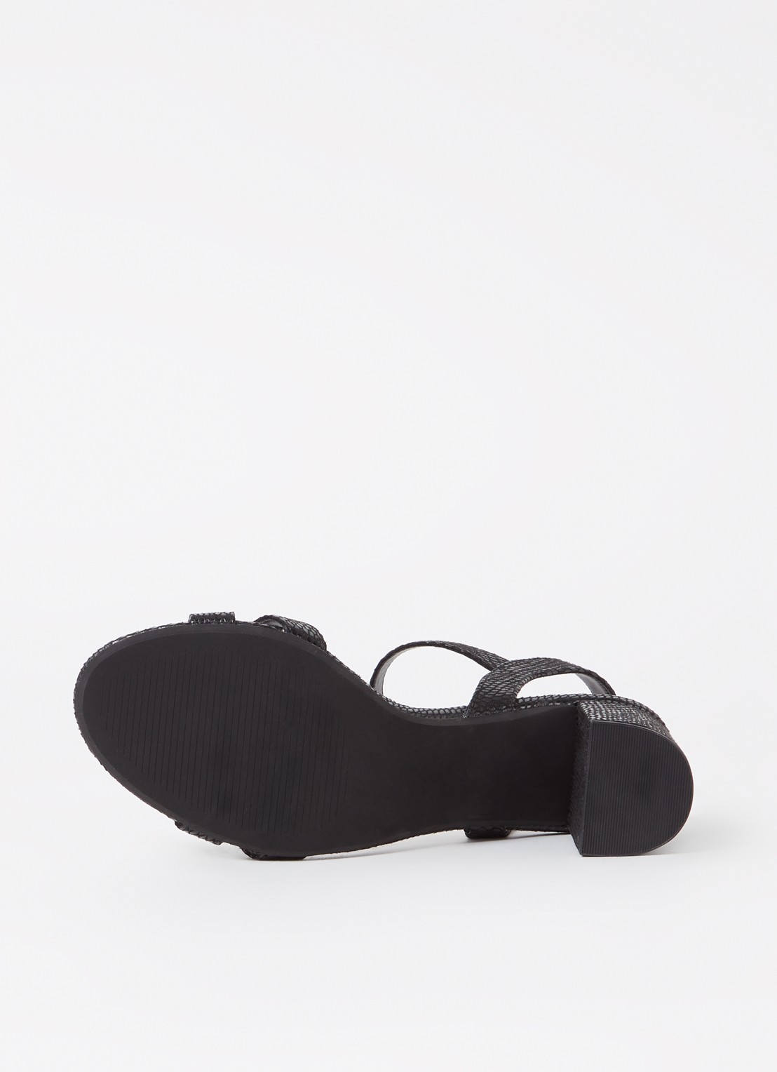 Dune London Merisa sandalette - detail 4 diepzwart