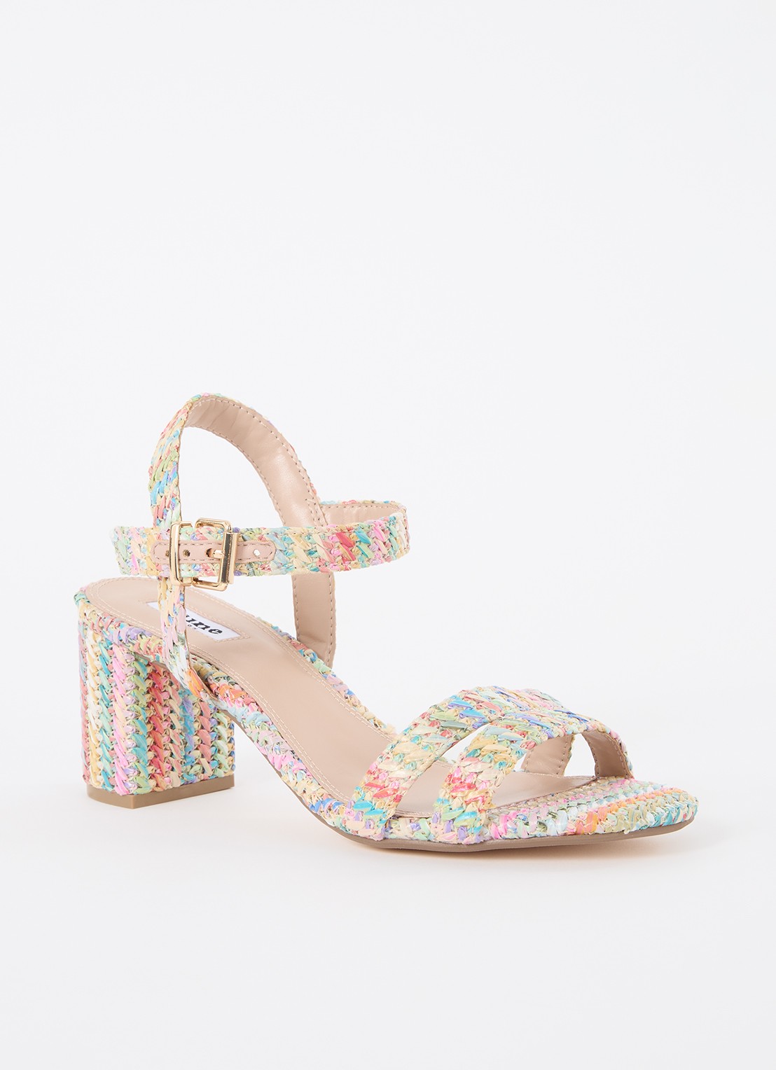 Dune London Merisa sandalette - voorkant multicolor