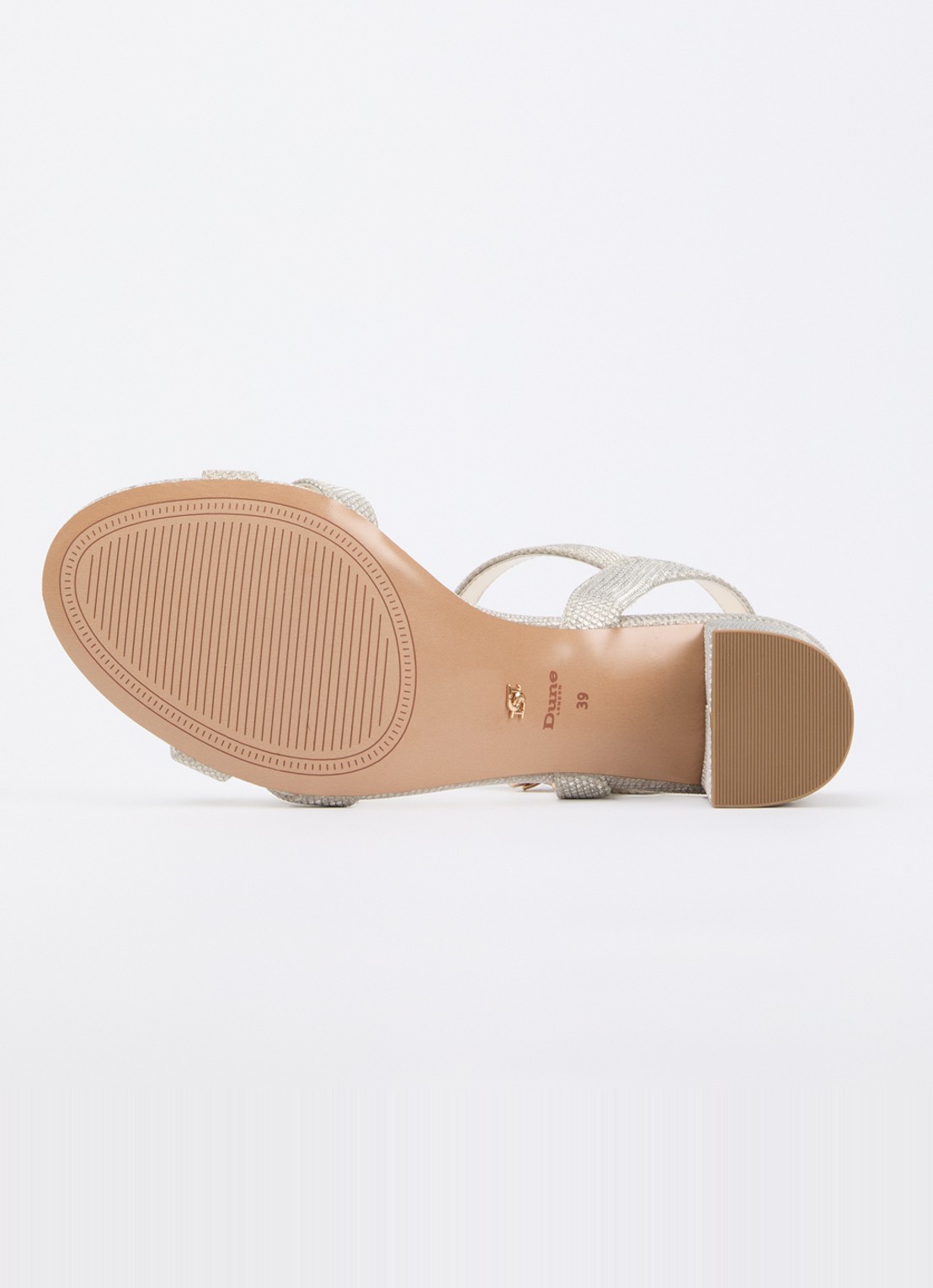 Dune London Merisa sandalette - detail 3 goud