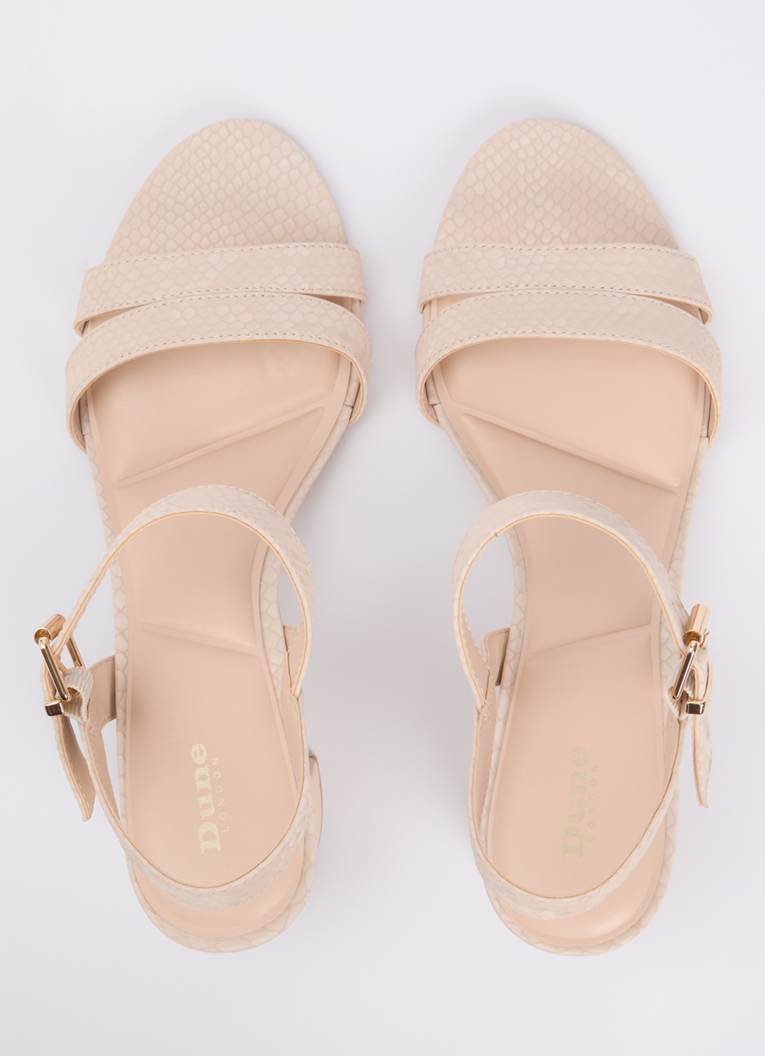 Dune London Merisa sandalette - detail 2 lichtroze