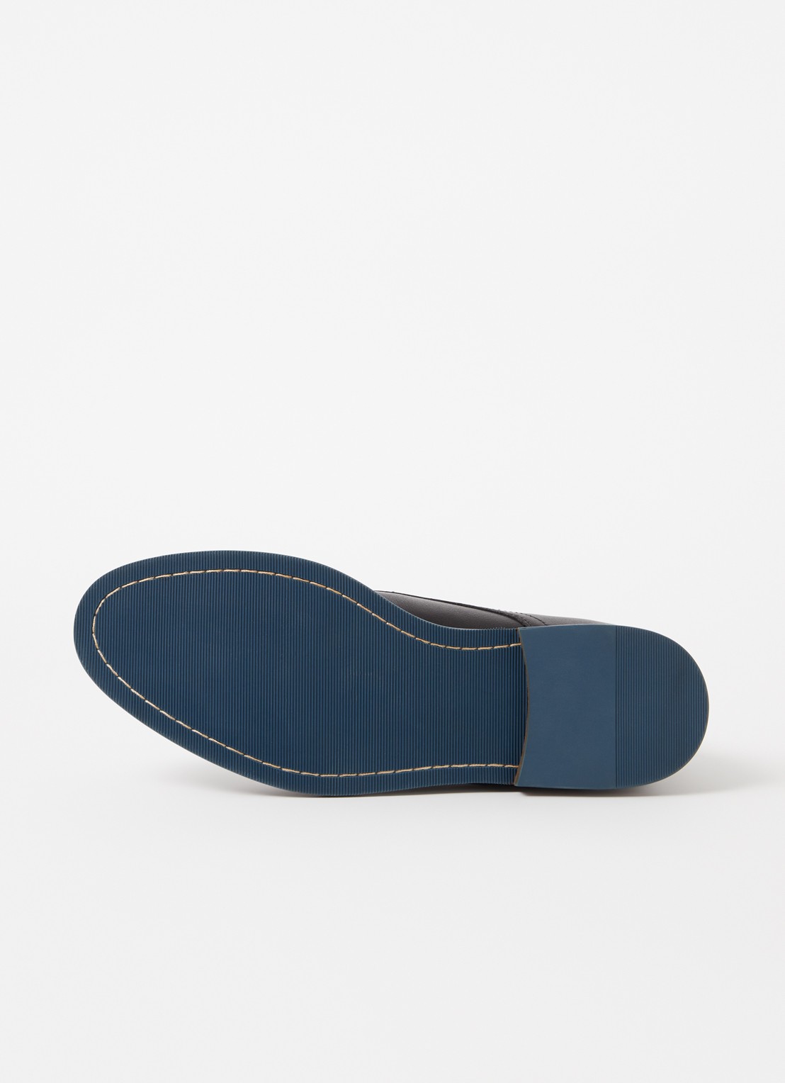 Dune London Millers veterboot van leer - detail 4 zwart