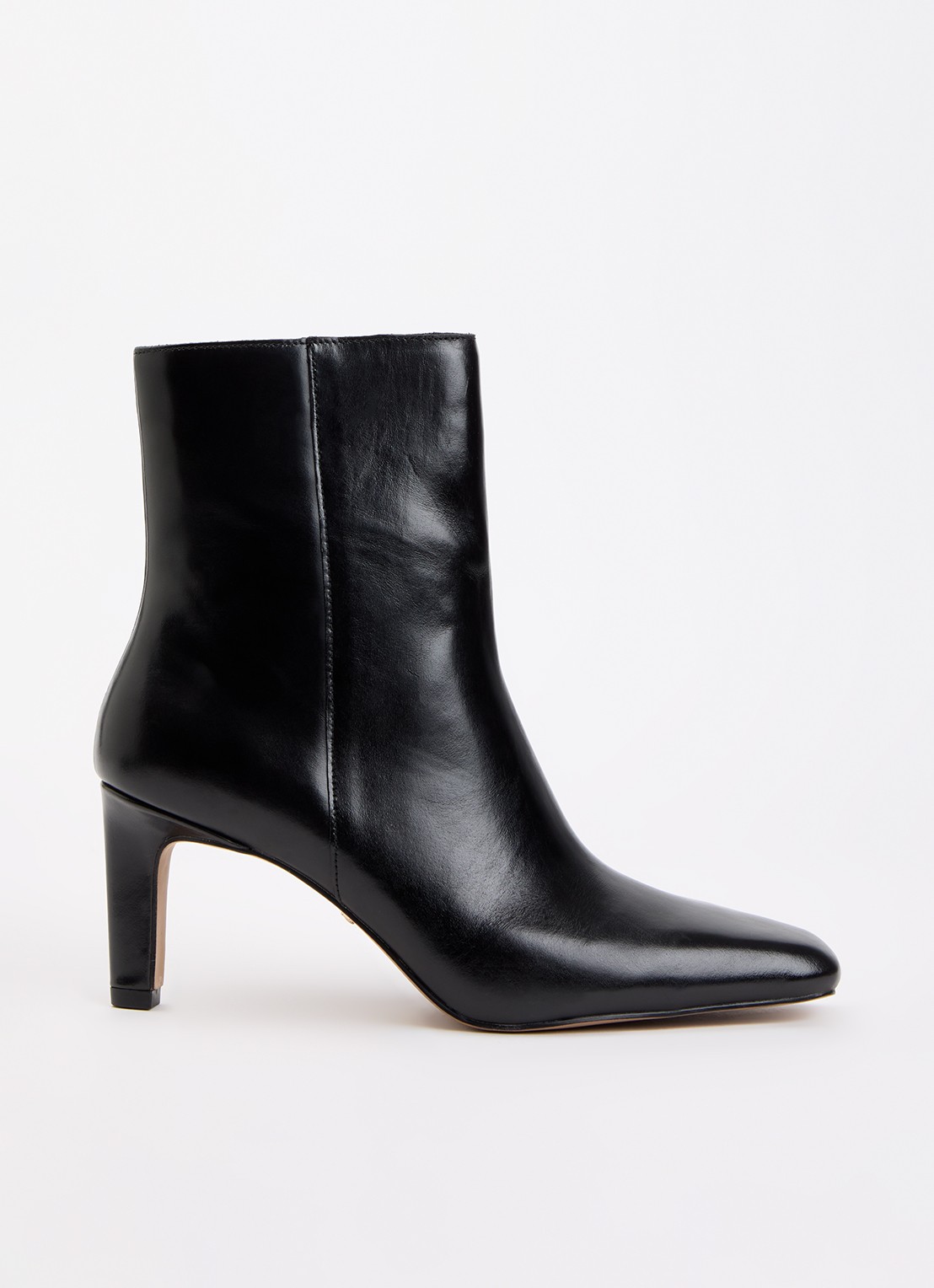 Dune London Ovation enkellaarsje - voorkant 2 zwart