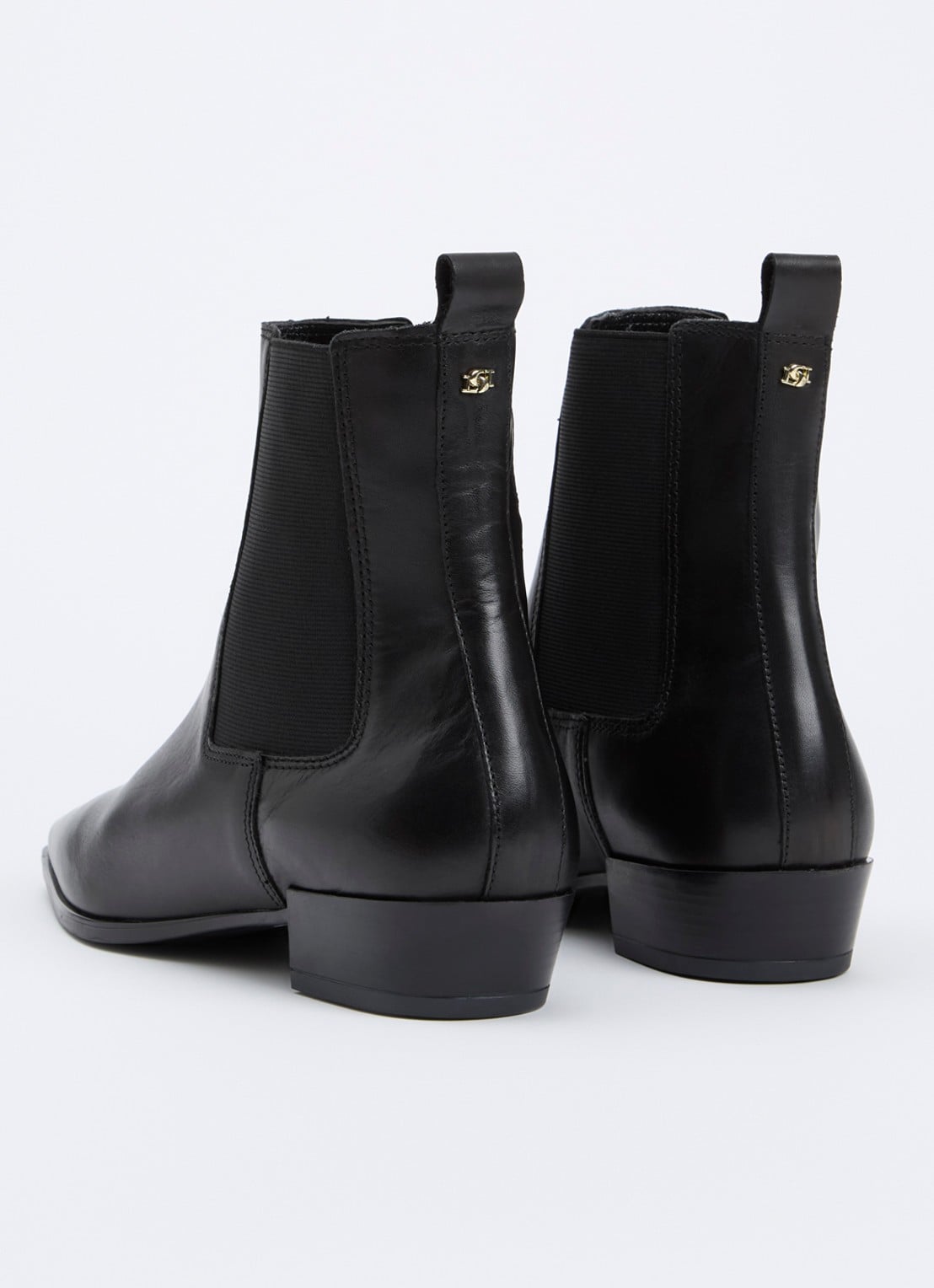 Dune London Parkas chelsea boot - achterkant 7 zwart