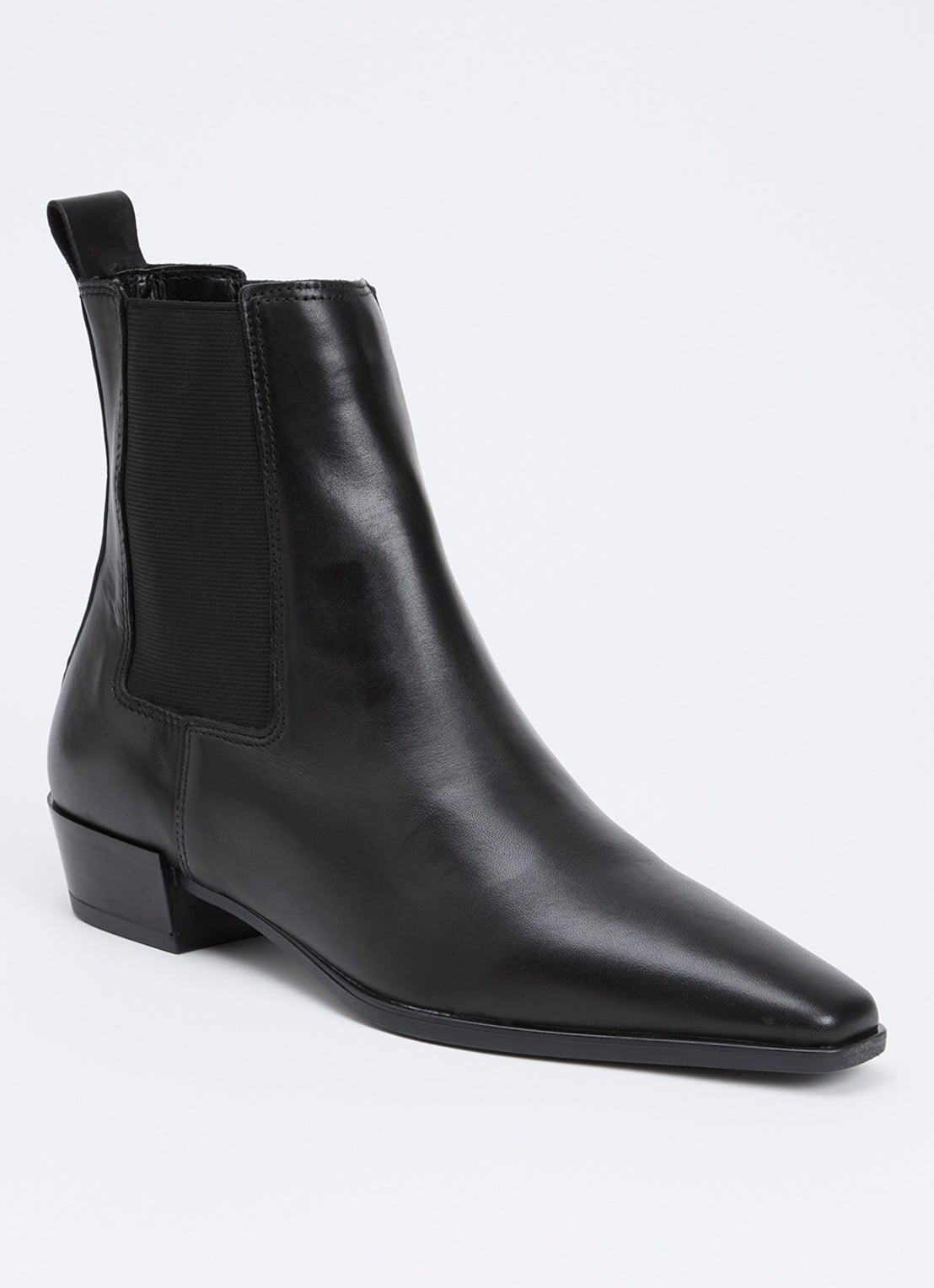 Dune London Parkas chelsea boot - voorkant zwart