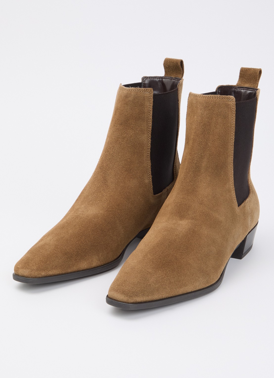 Dune London Parkas chelsea boot - detail lichtbruin