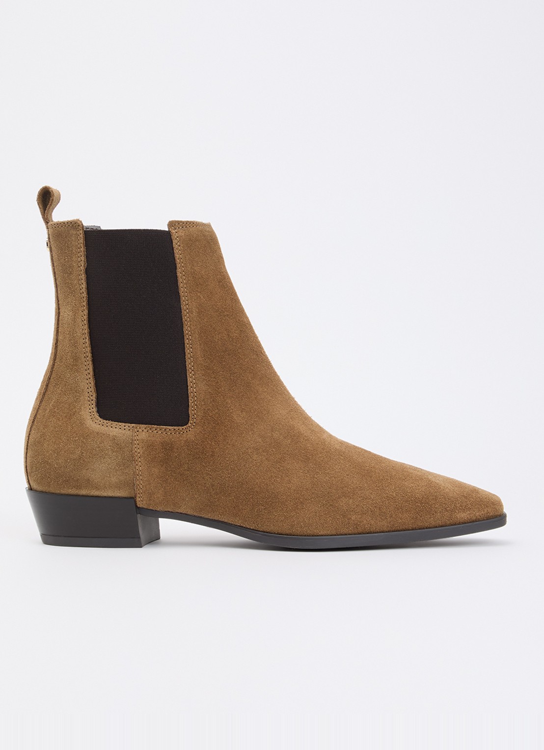 Dune London Parkas chelsea boot - voorkant 3 lichtbruin