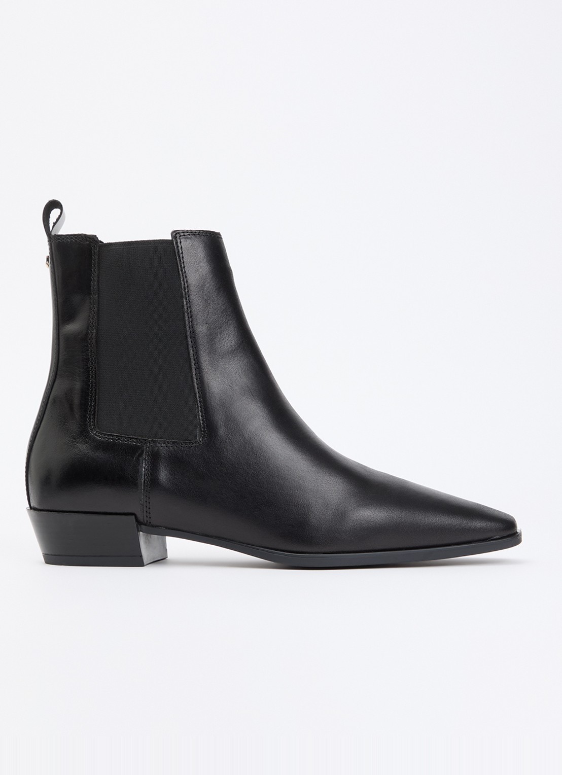 Dune London Parkas chelsea boot - voorkant 2 zwart