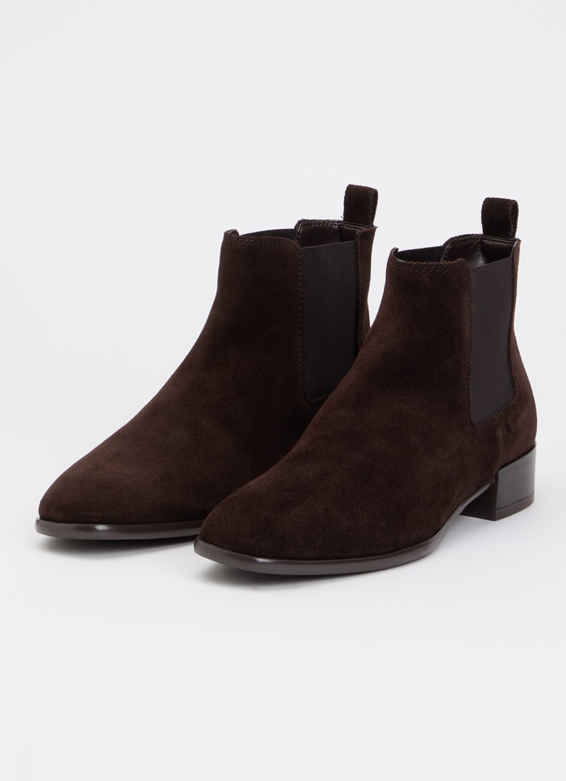 Dune London Pinni chelsea boots van leer - detail 2 bruin