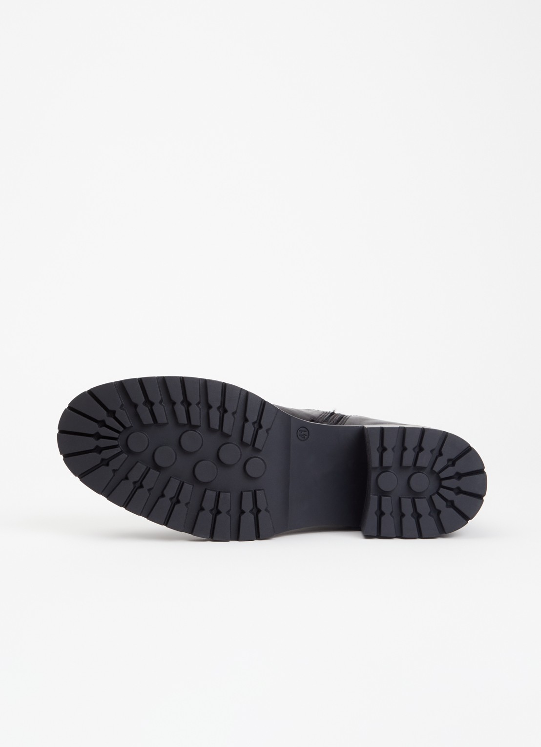 Dune London Positivity chelsea boot van leer - detail 2 zwart