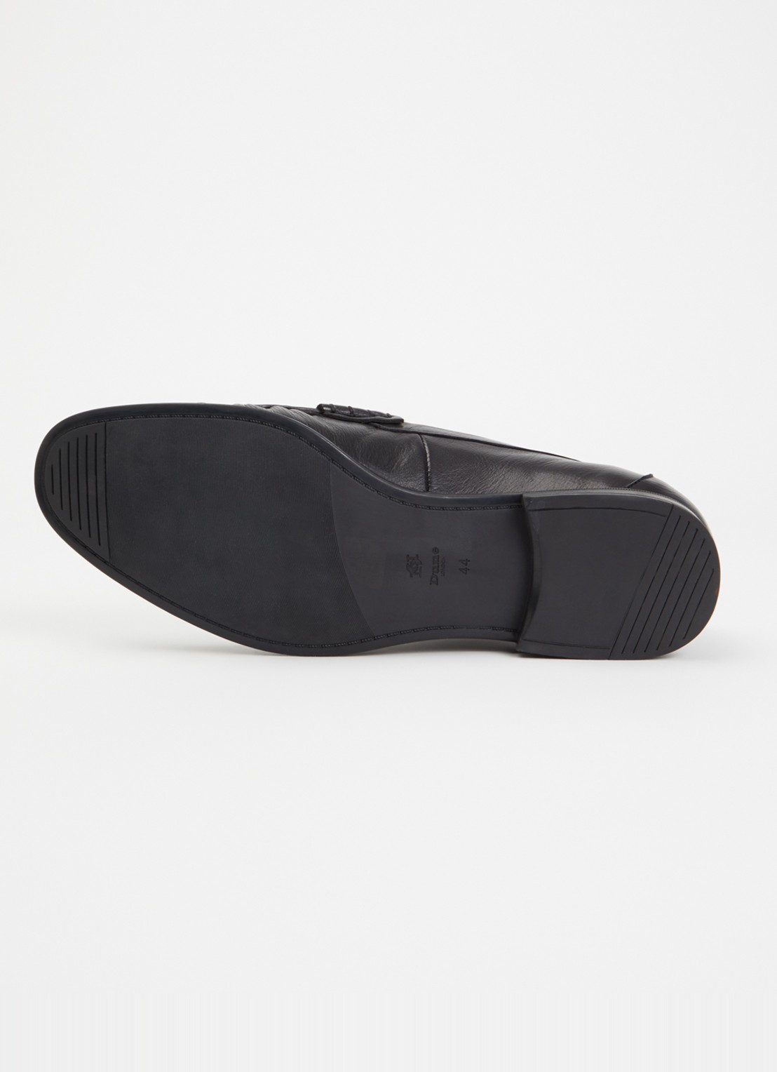 Dune London Sammi loafer van leer  - detail 3 zwart