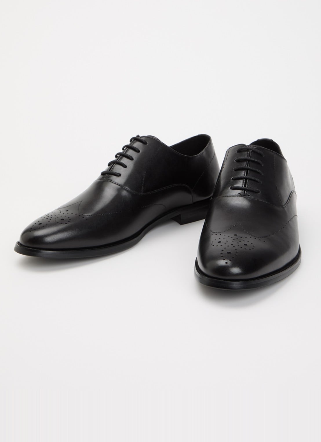 Dune London Shaay veterschoen van leer - detail 2 zwart