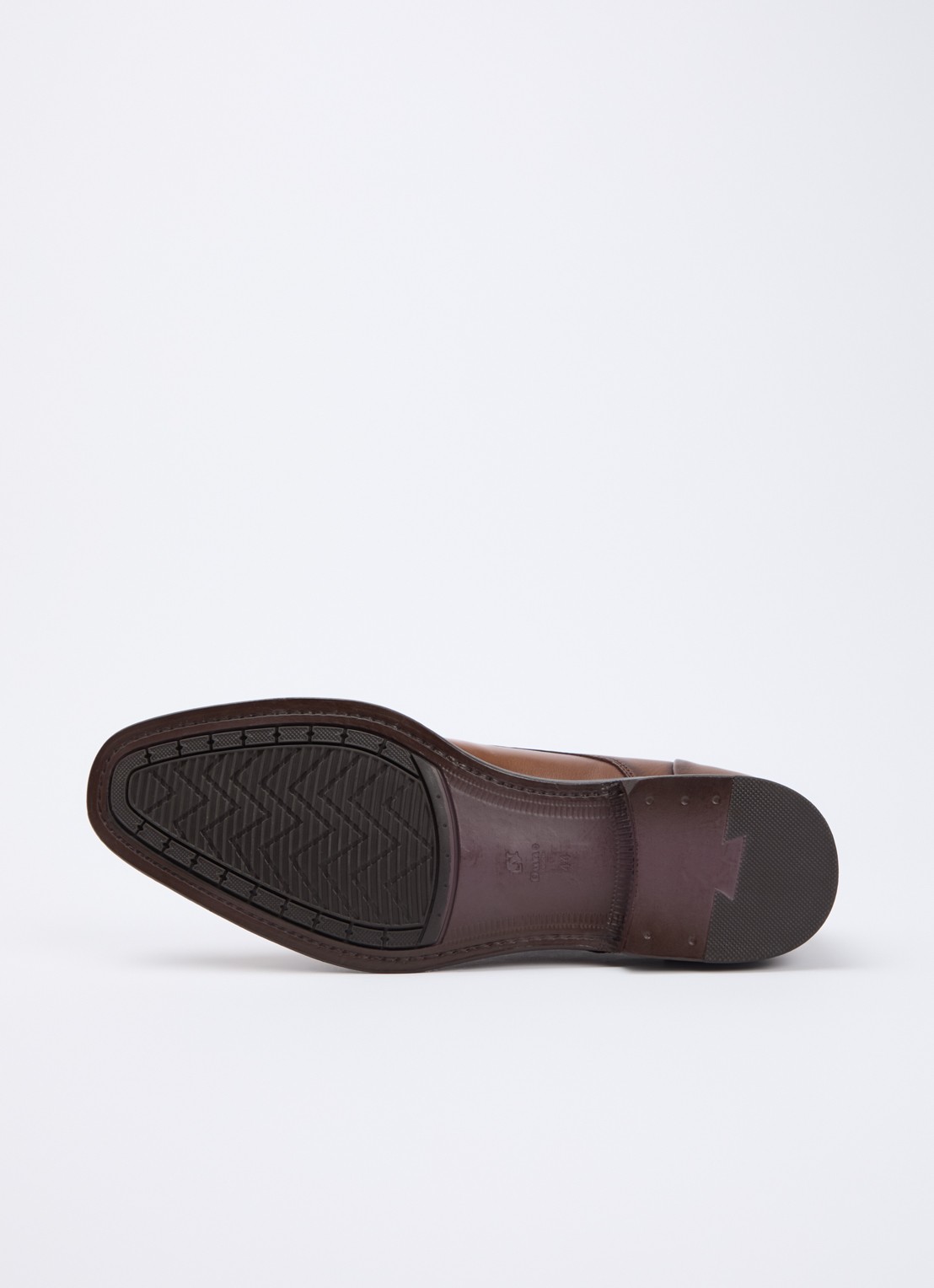 Dune London Sole veterschoen van leer - detail 5 cognac