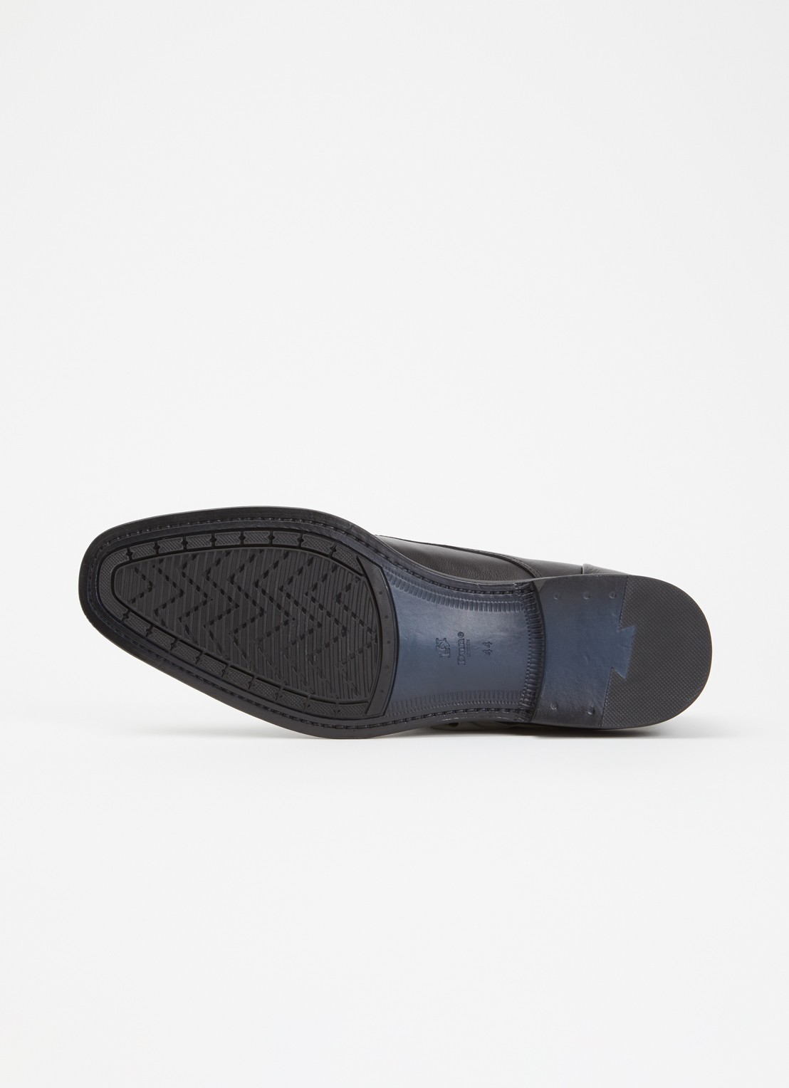Dune London Sole veterschoen van leer - detail 3 zwart