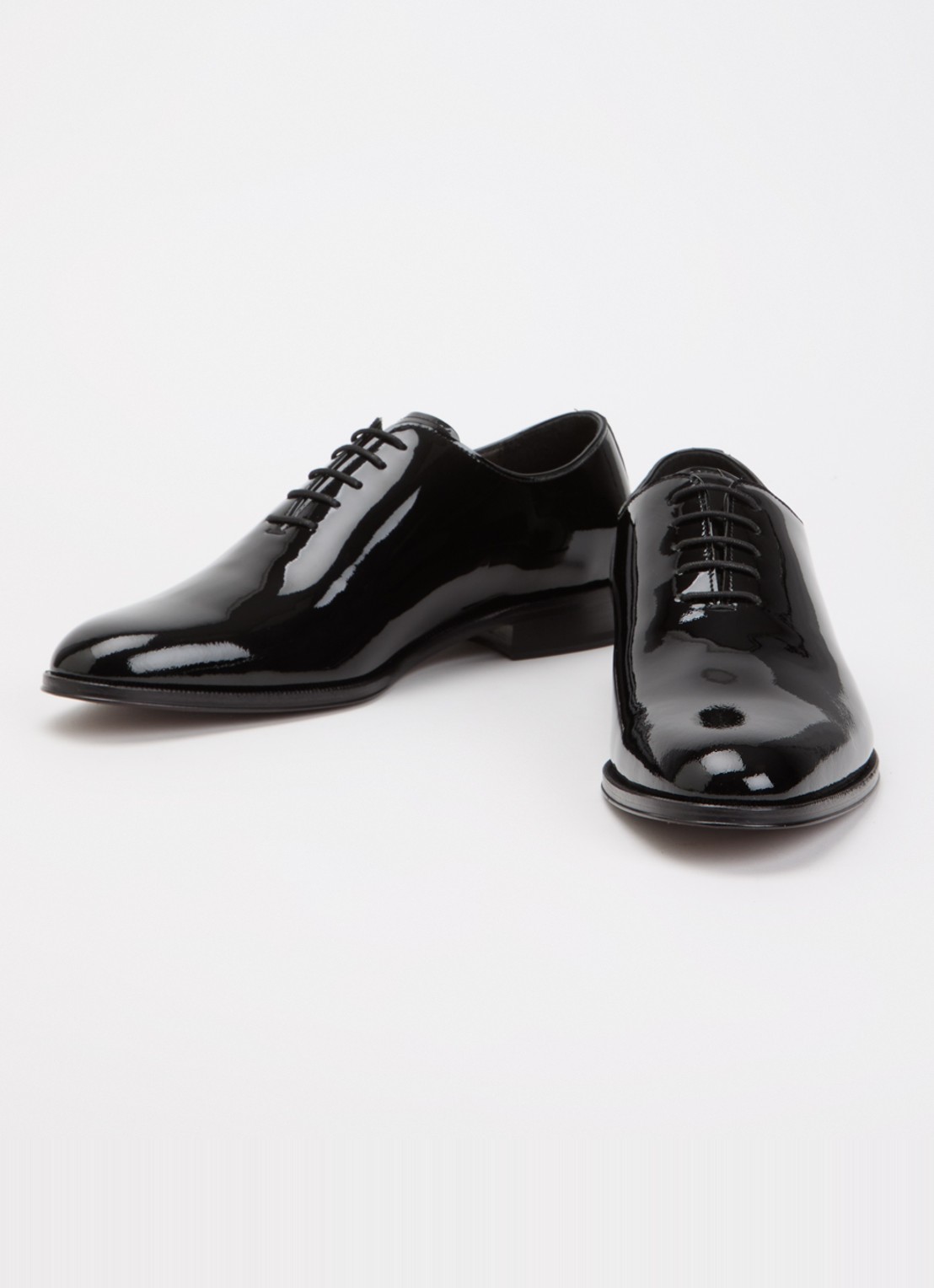 Dune London Sylvester veterschoen van leer - detail 3 zwart