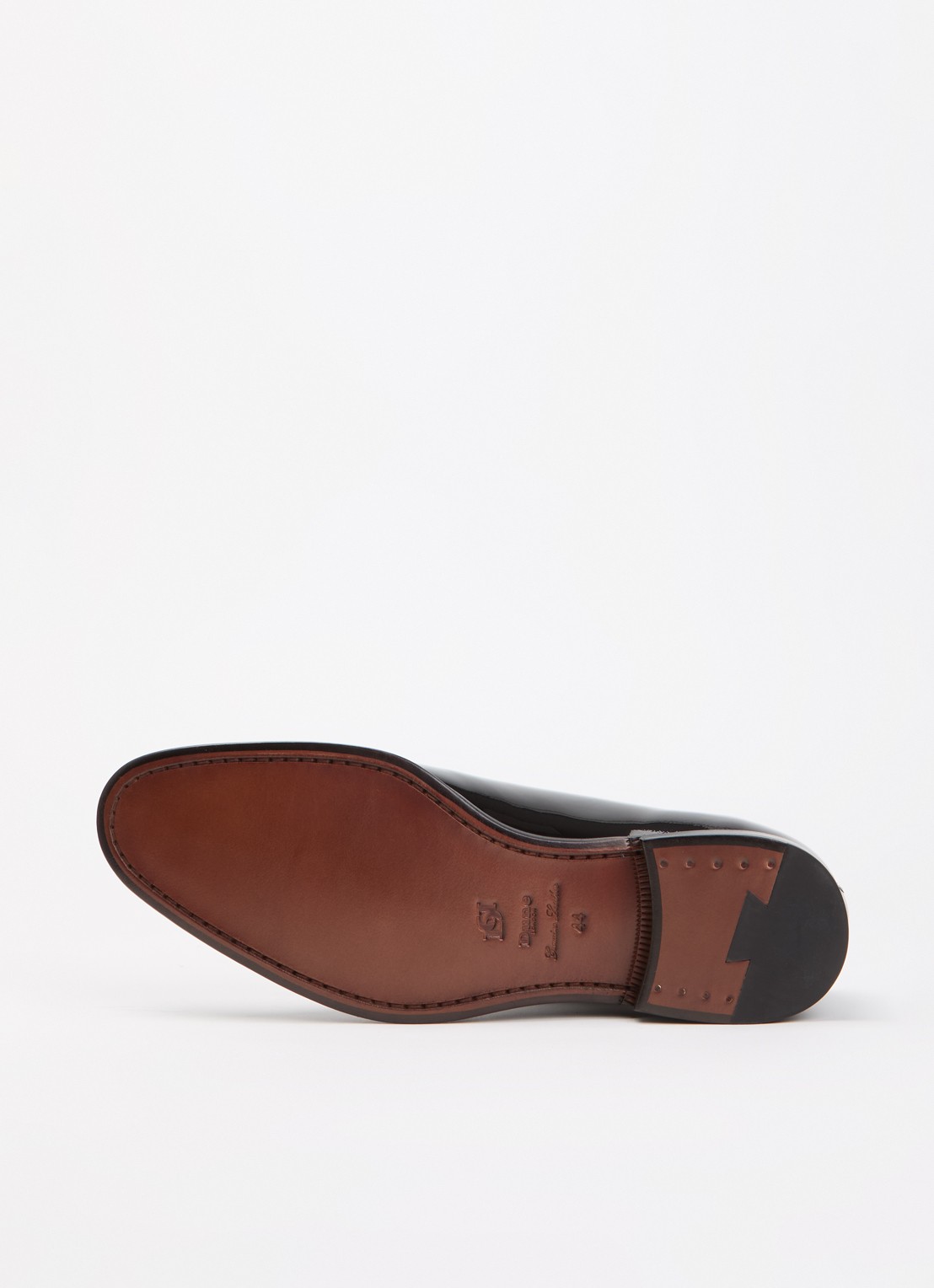 Dune London Sylvester veterschoen van leer - detail 5 zwart