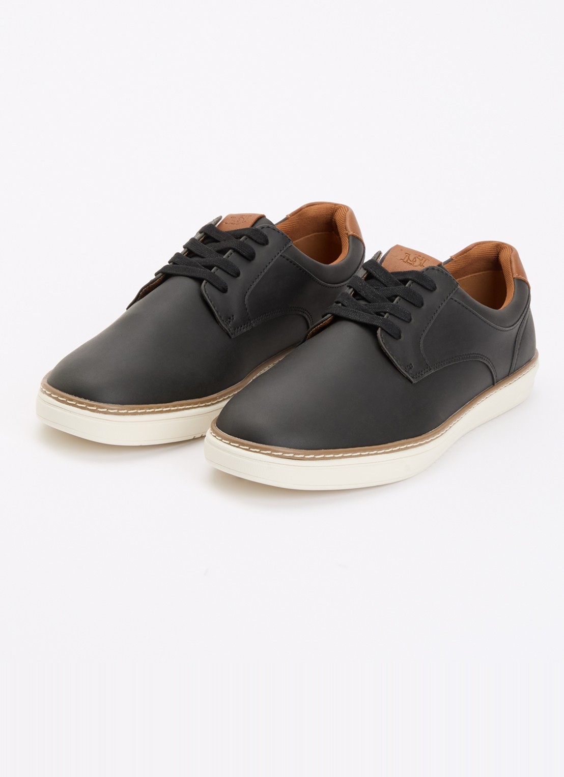Dune London Teppy veterschoen - detail 3 zwart