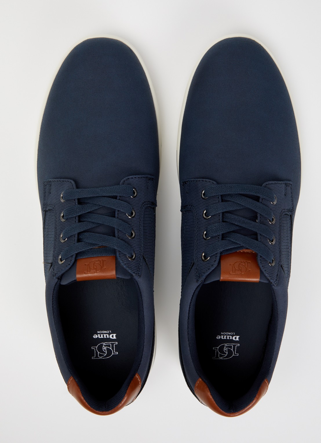 Dune London Tommus sneaker - detail 2 indigo