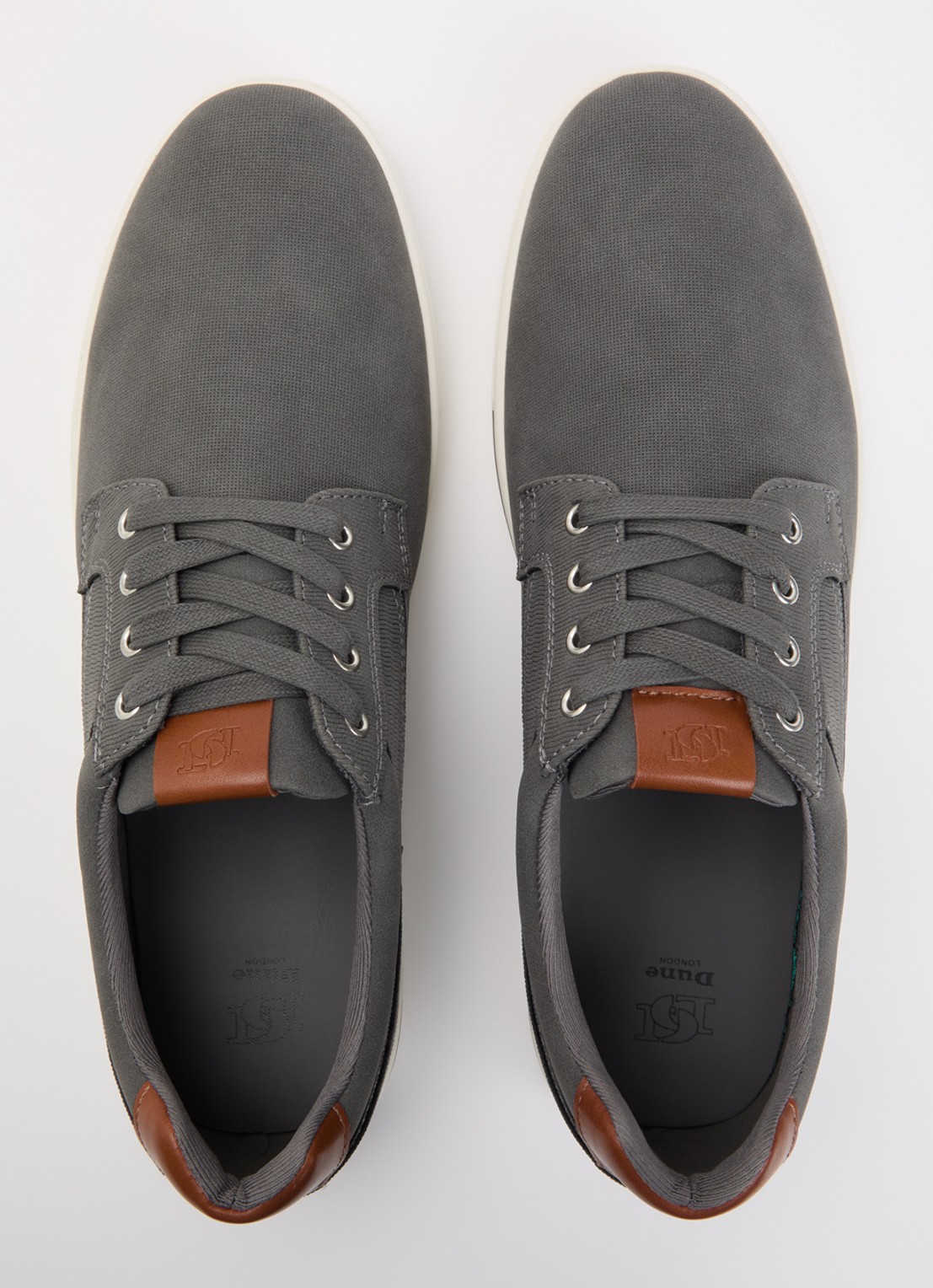 Dune London Tommus sneaker - detail 2 grijs