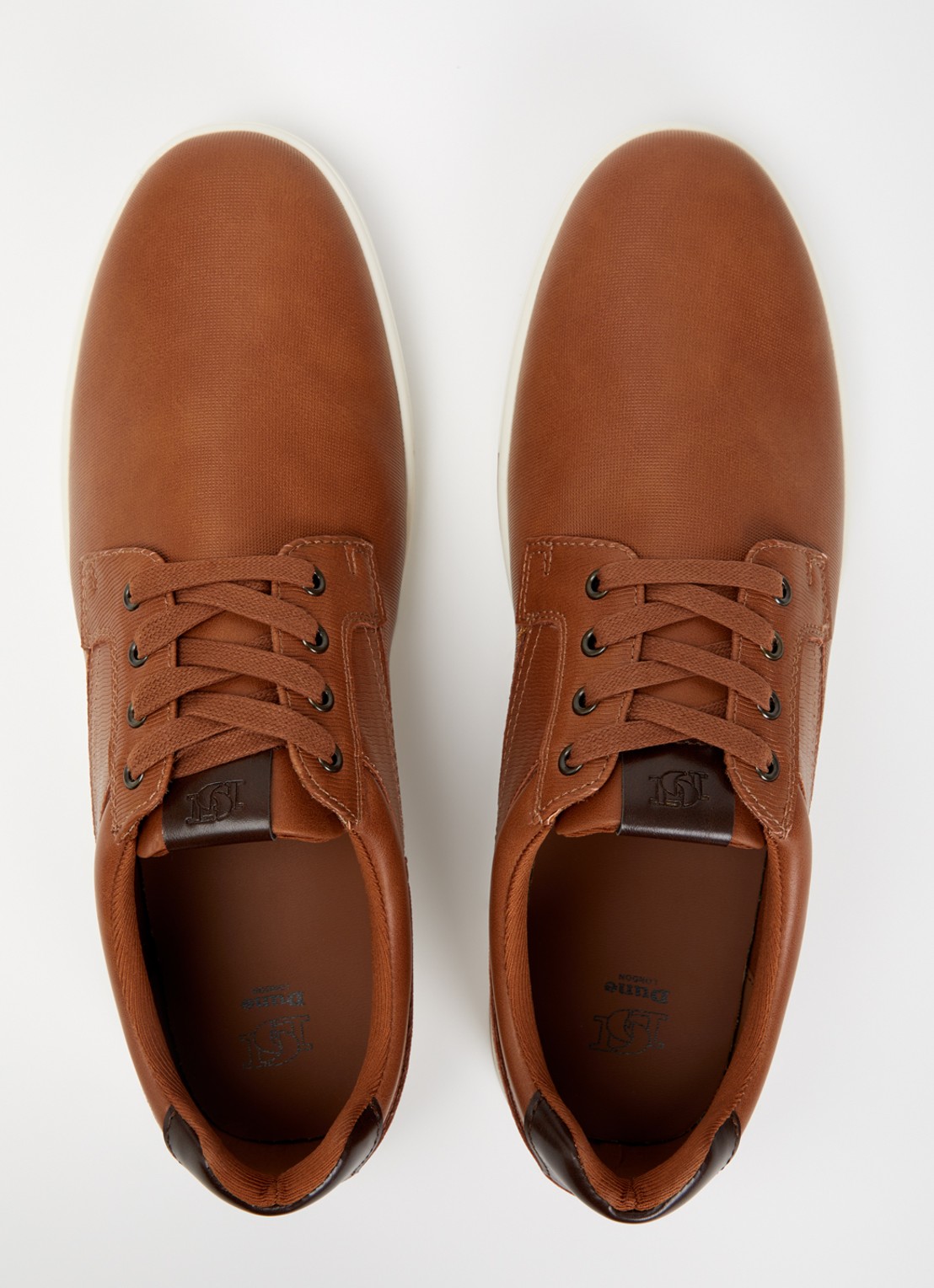 Dune London Tommus sneaker - detail 2 camel