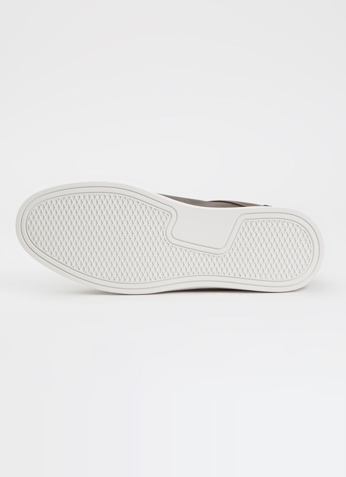 Dune London Traces sneaker met structuur en logo - detail 4 bruin