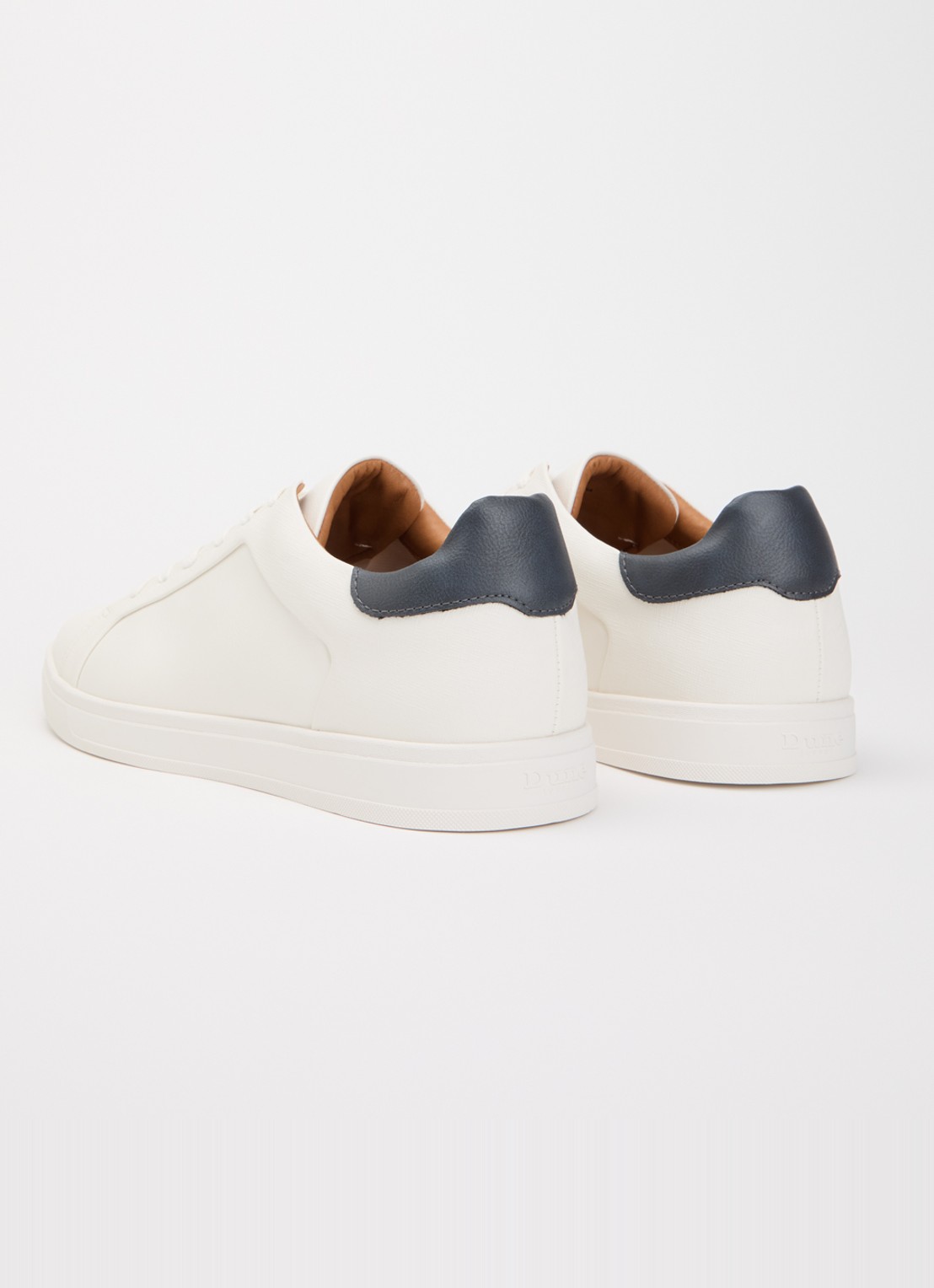 Dune London Traces sneaker - achterkant 5 wit