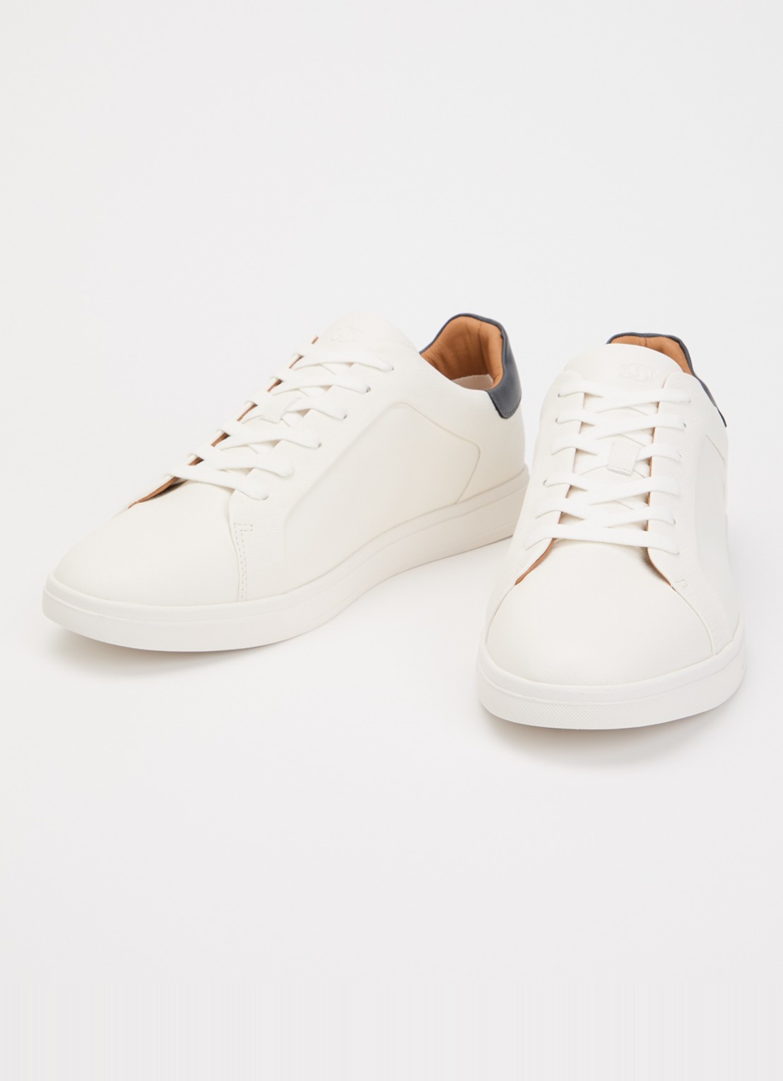 Dune London Traces sneaker - detail 2 wit