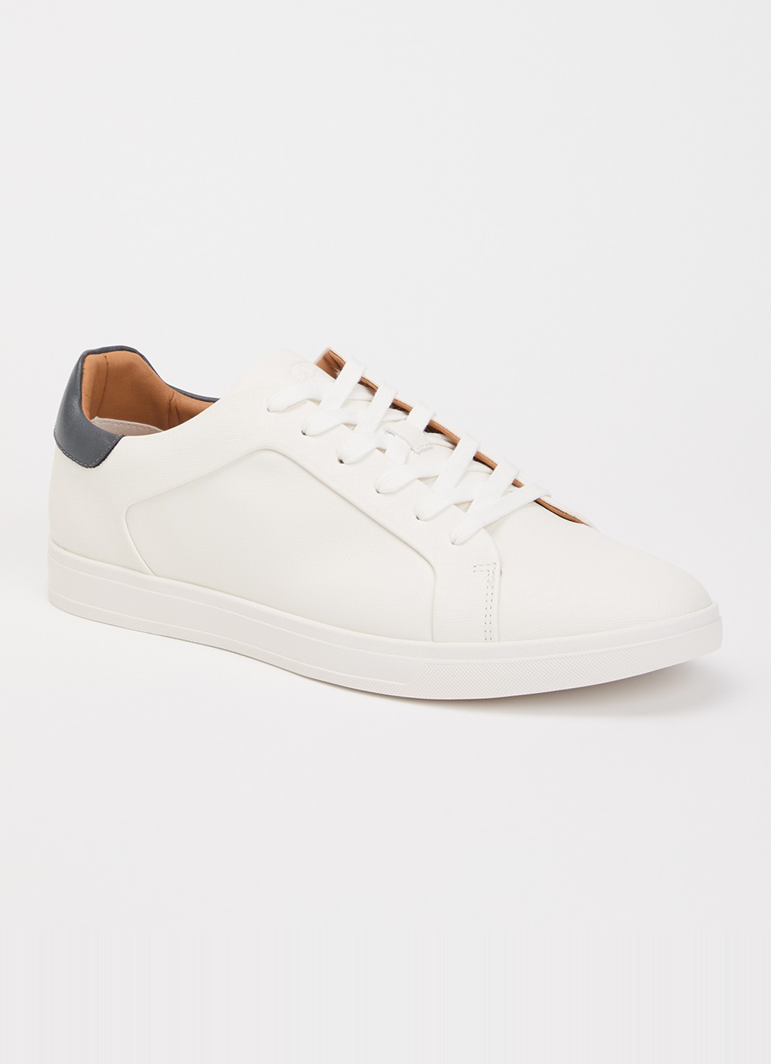 Dune London Traces sneaker - voorkant wit