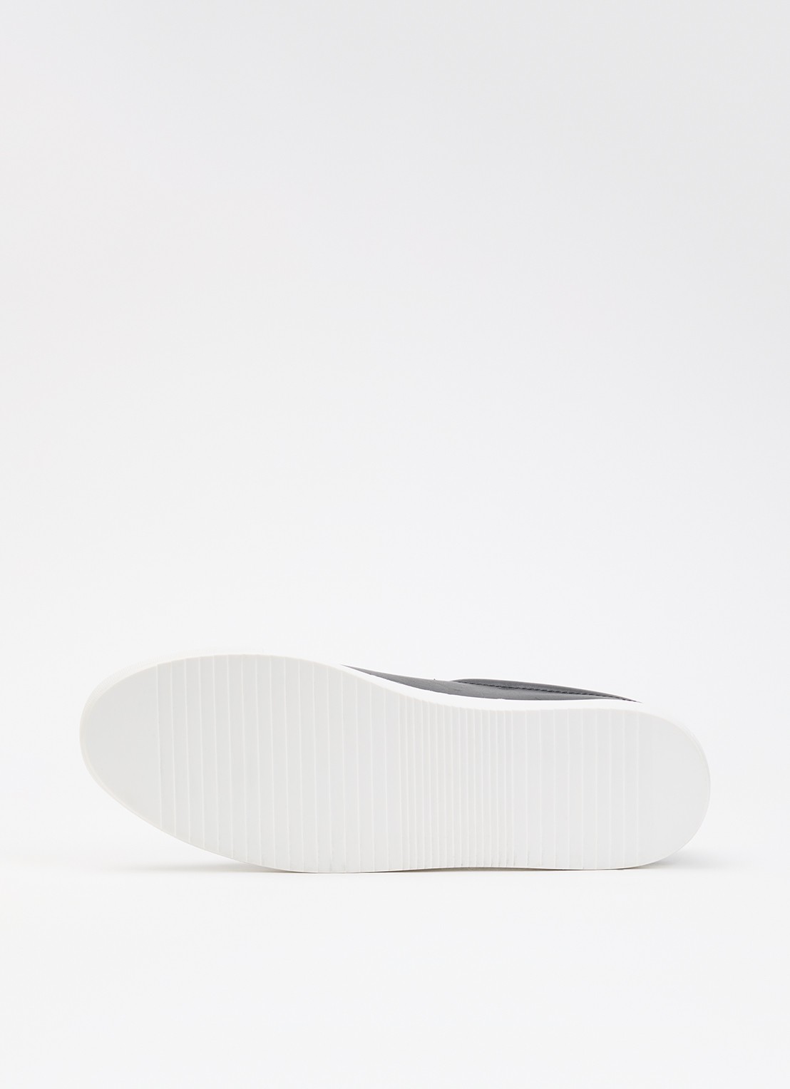 Dune London Trevons sneaker van leer  - detail 3 zwart