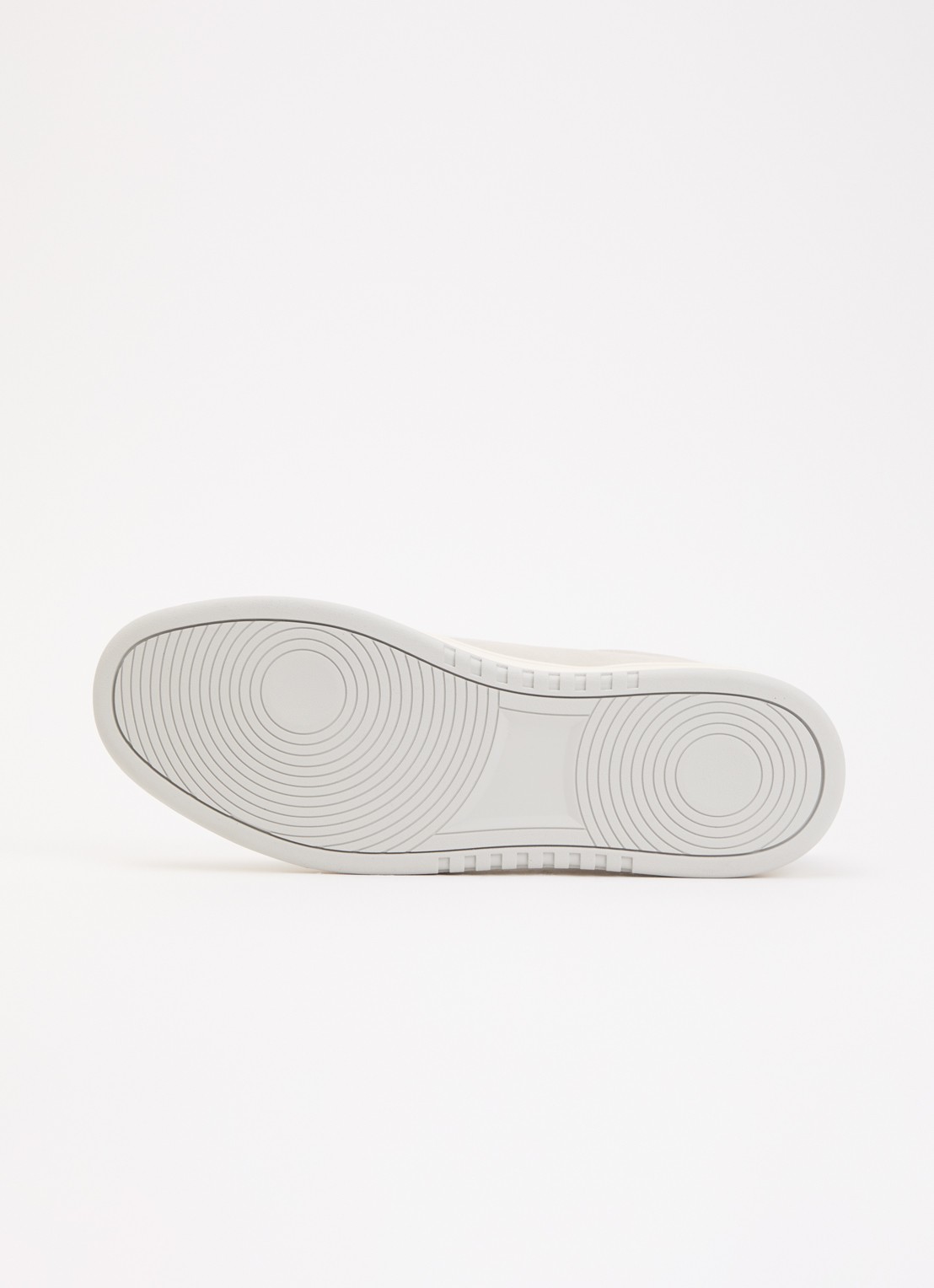 Dune London Troys sneaker van leer - detail 4 lichtgrijs