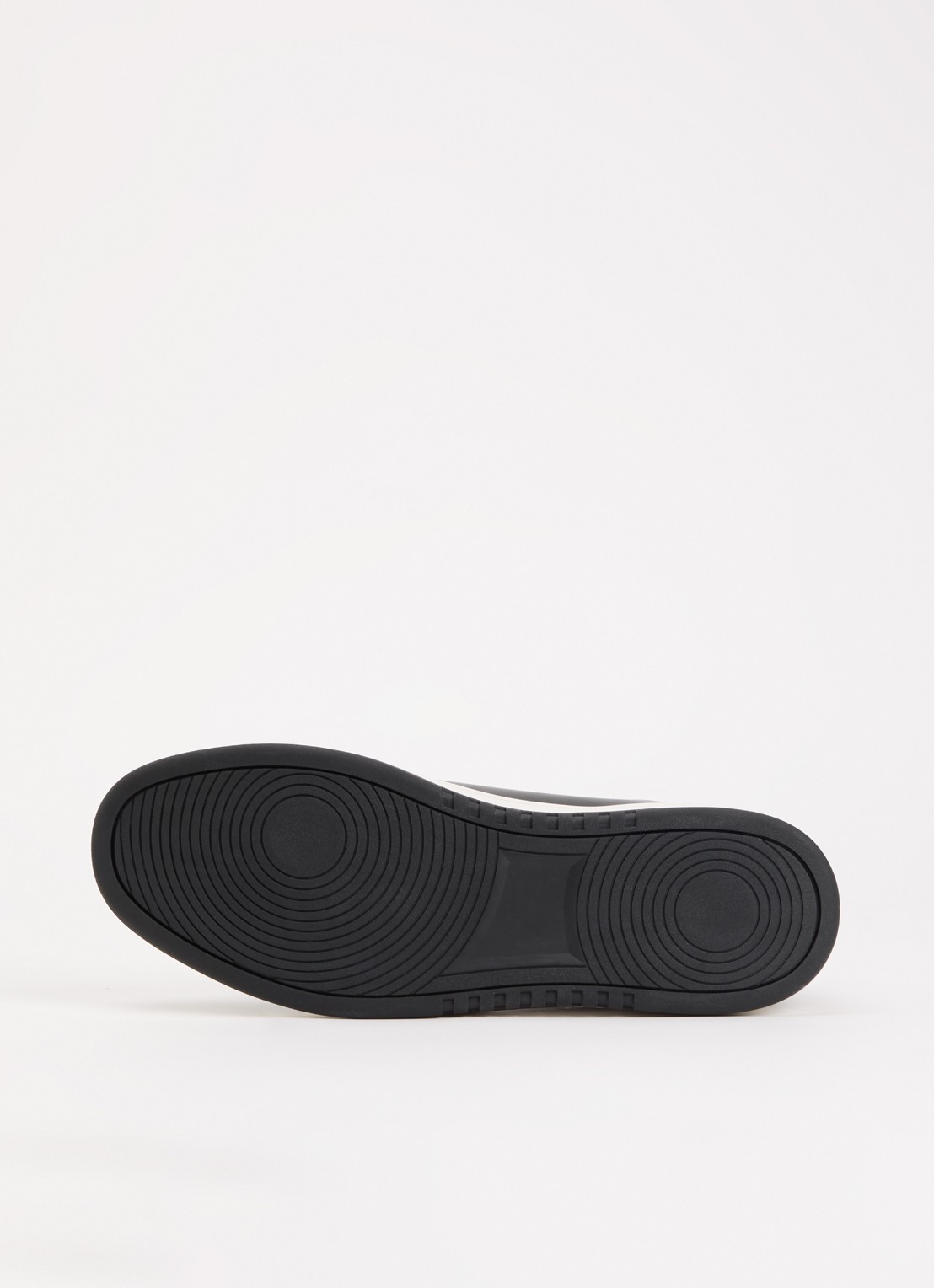 Dune London Troys sneaker van leer - detail 5 zwart