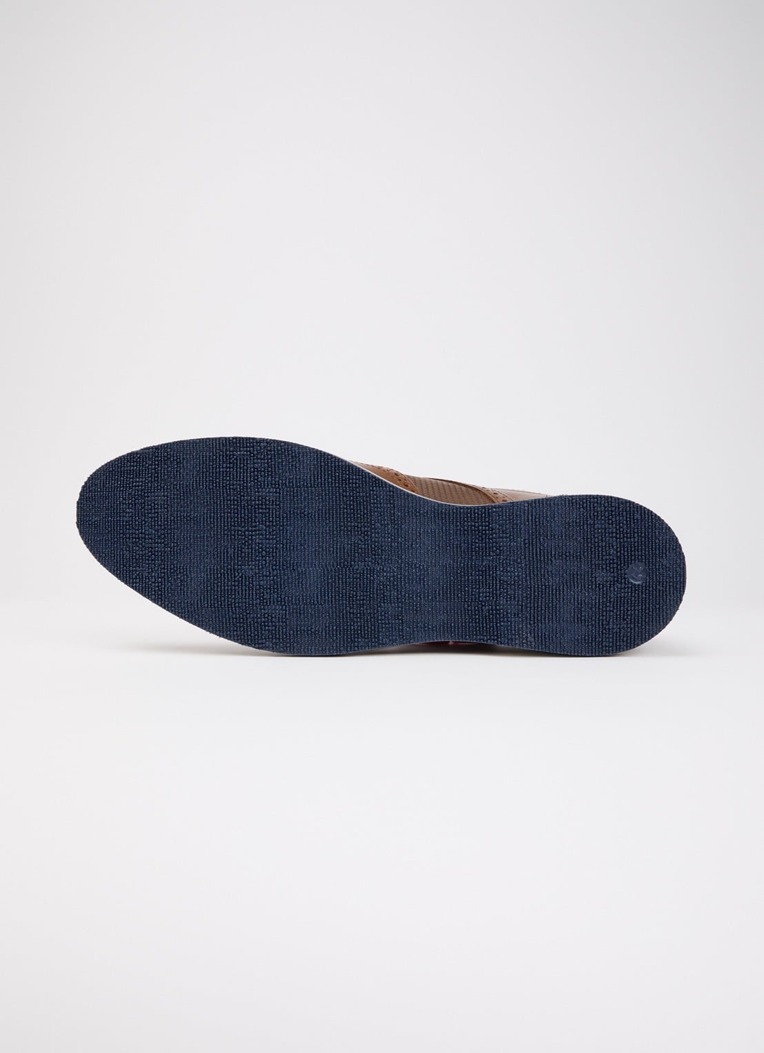 Dune London Wide Fit Barkings brogue van leer - detail 5 bruin