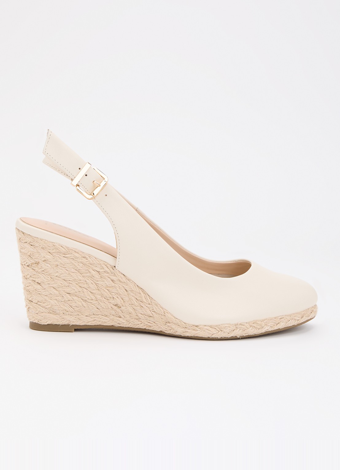 Dune London Wide Fit Capable sleehak - voorkant 5 ivoor