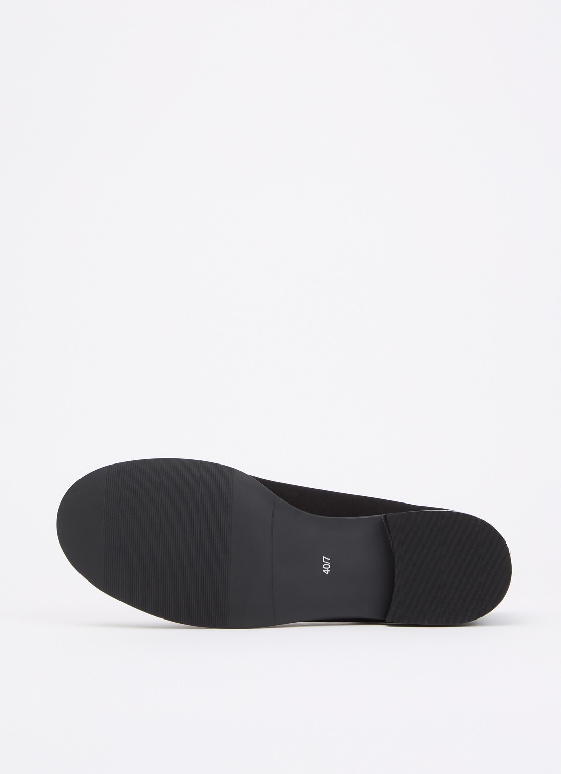 Dune London Wide Fit Glenny loafer - detail 3 zwart