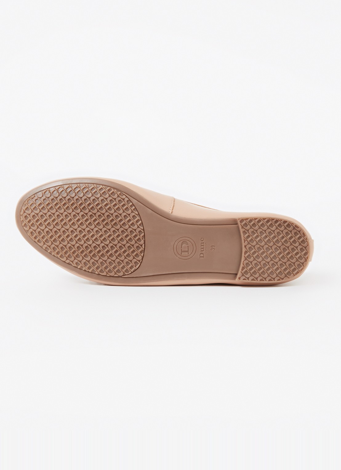 Dune London Wide Fit Hallo ballerina met strikdetail - detail 5 zalmroze