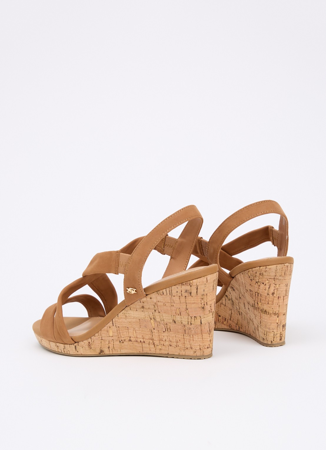 Dune London Wide Fit Kamies sleehak van leer - achterkant 5 bruin