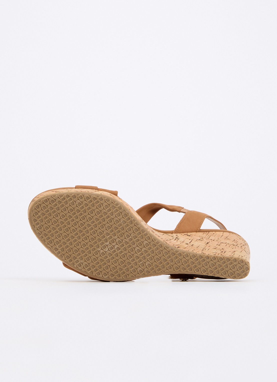 Dune London Wide Fit Kamies sleehak van leer - detail 3 bruin
