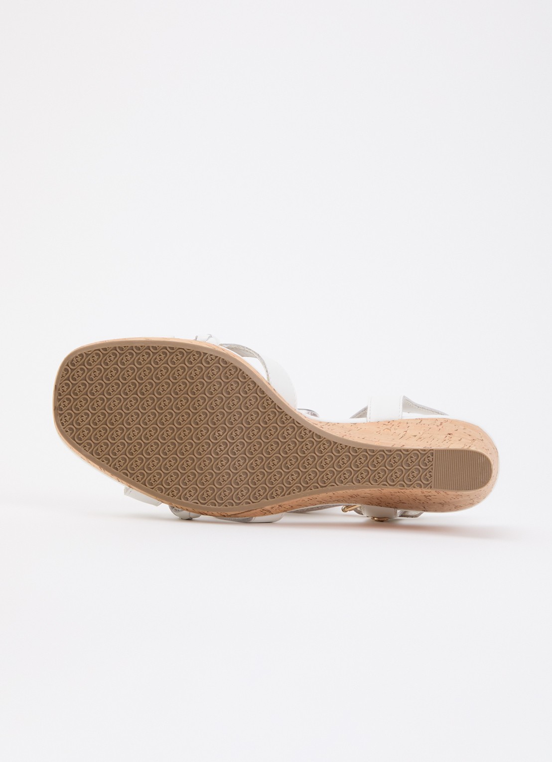 Dune London Wide Fit Karly sandalette van leer - detail 4 wit
