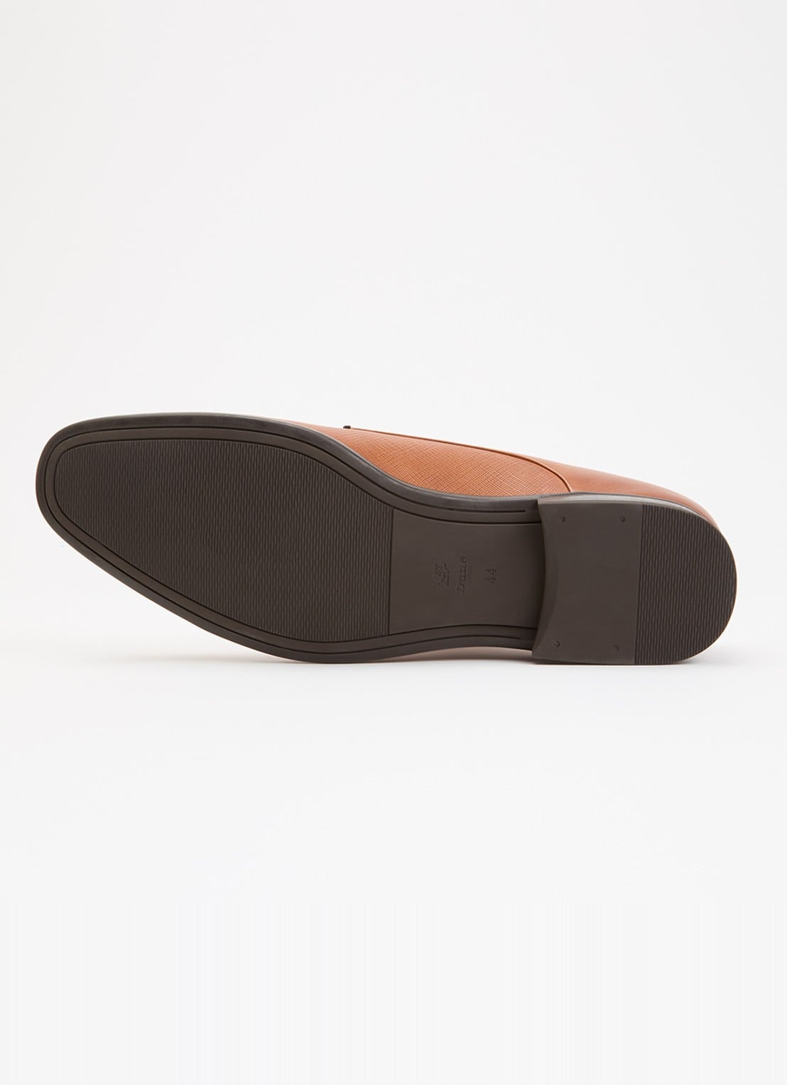 Dune London Wide Fit Saffi veterschoen van leer - detail 4 bruin