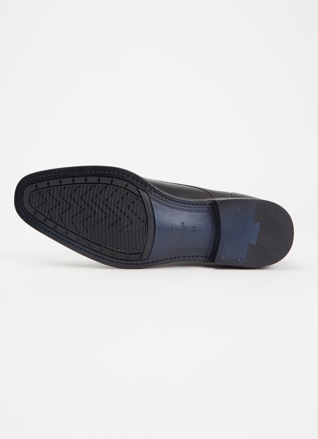 Dune London Wide Fit Sole veterschoen van leer  - detail 4 zwart
