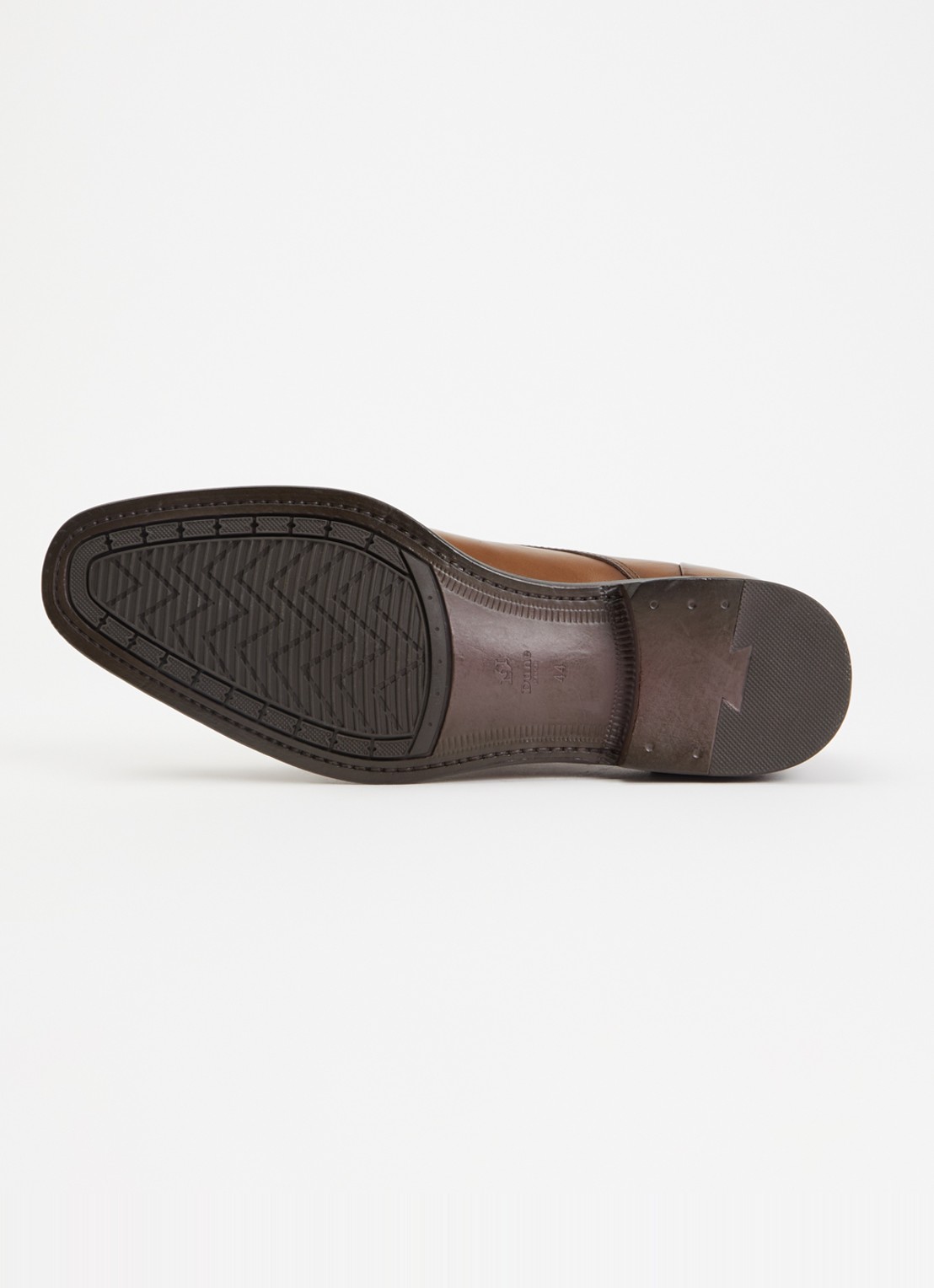 Dune London Wide Fit Sole veterschoen van leer  - detail 3 taupe